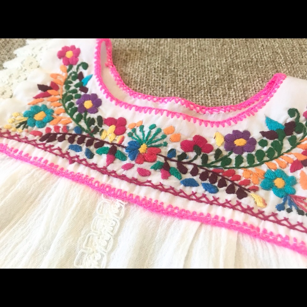 Girls Mexican dress